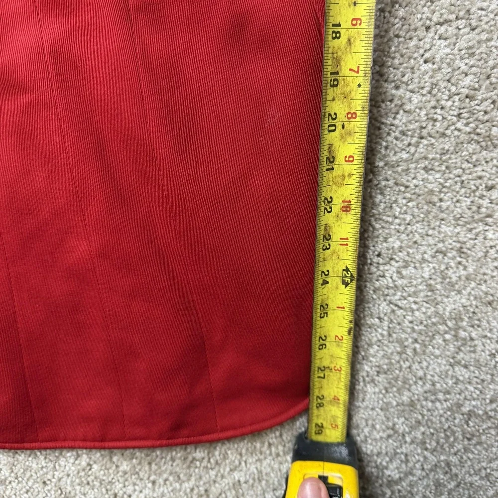 Vintage DeMoulin Bros Co Jacket Mens 31 Red Black Shawl Collar Uniform Tailcoat